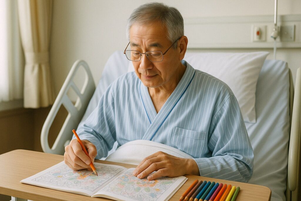 入院中