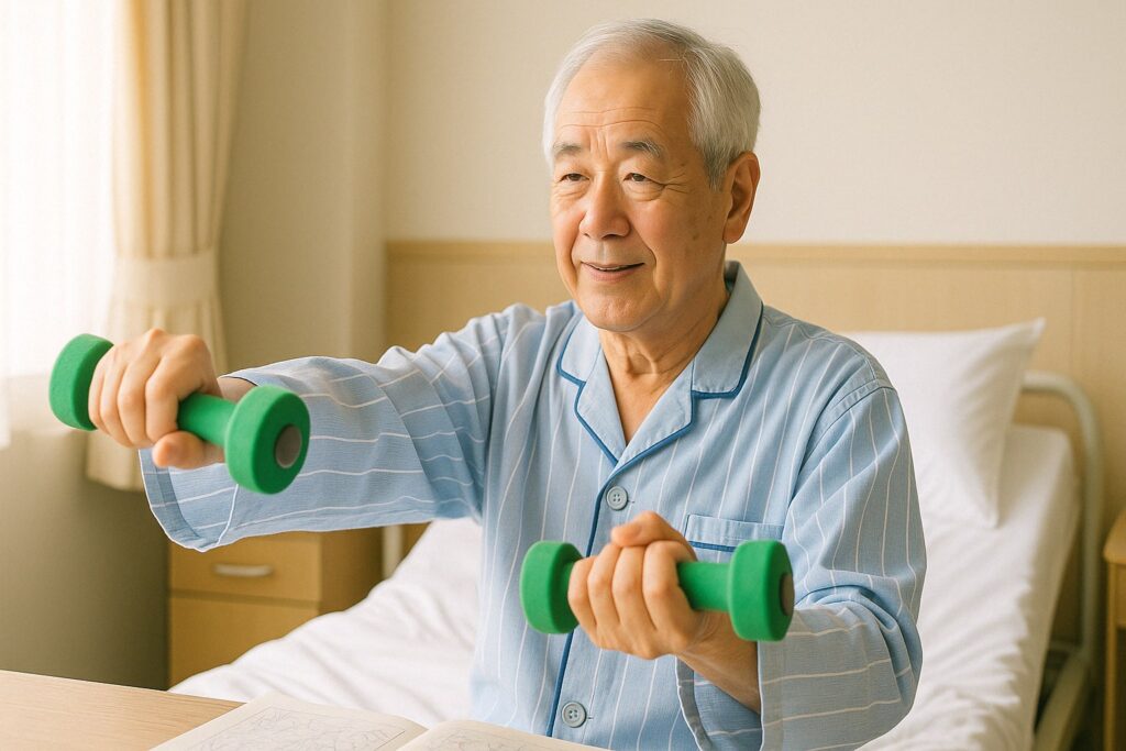 入院中