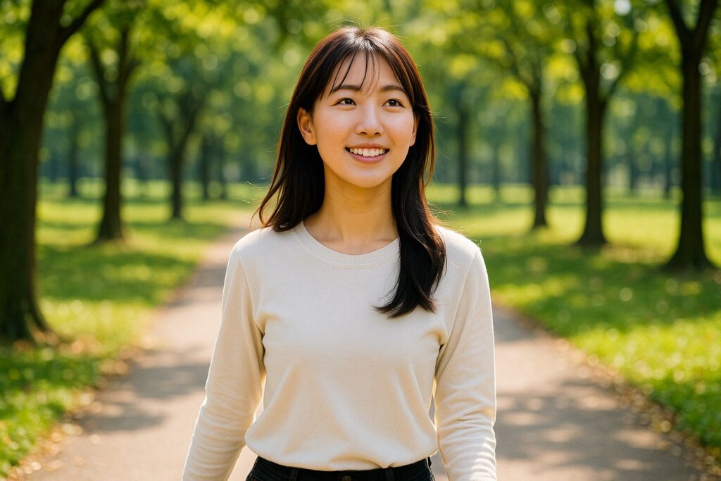 公園散歩