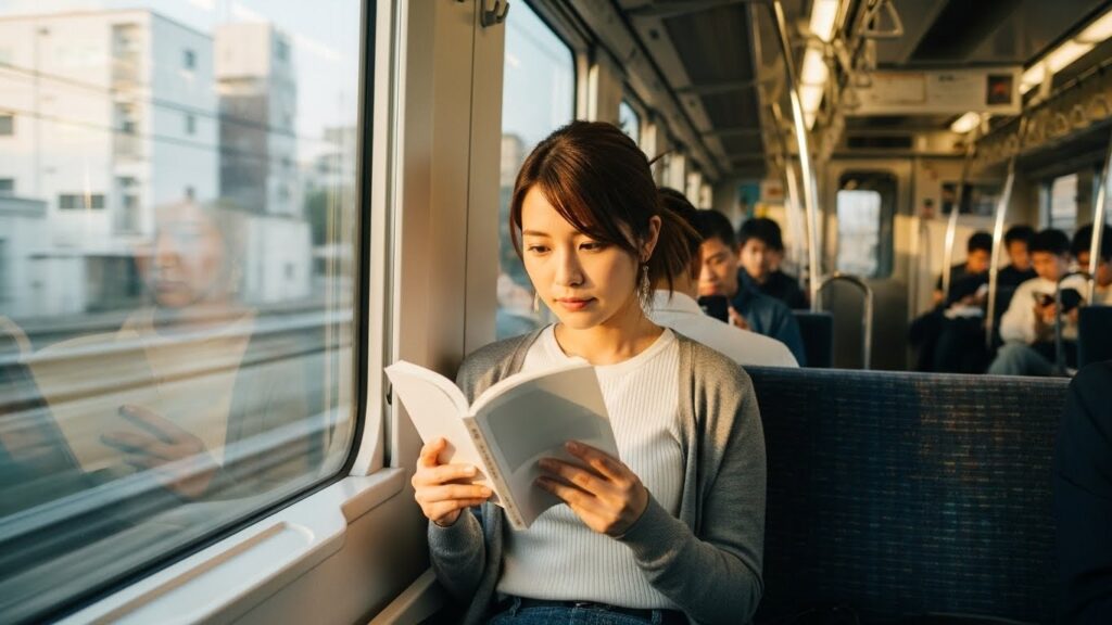 電車で読書