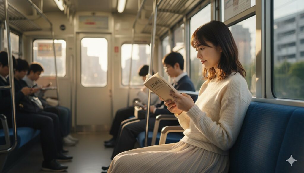 電車で読書